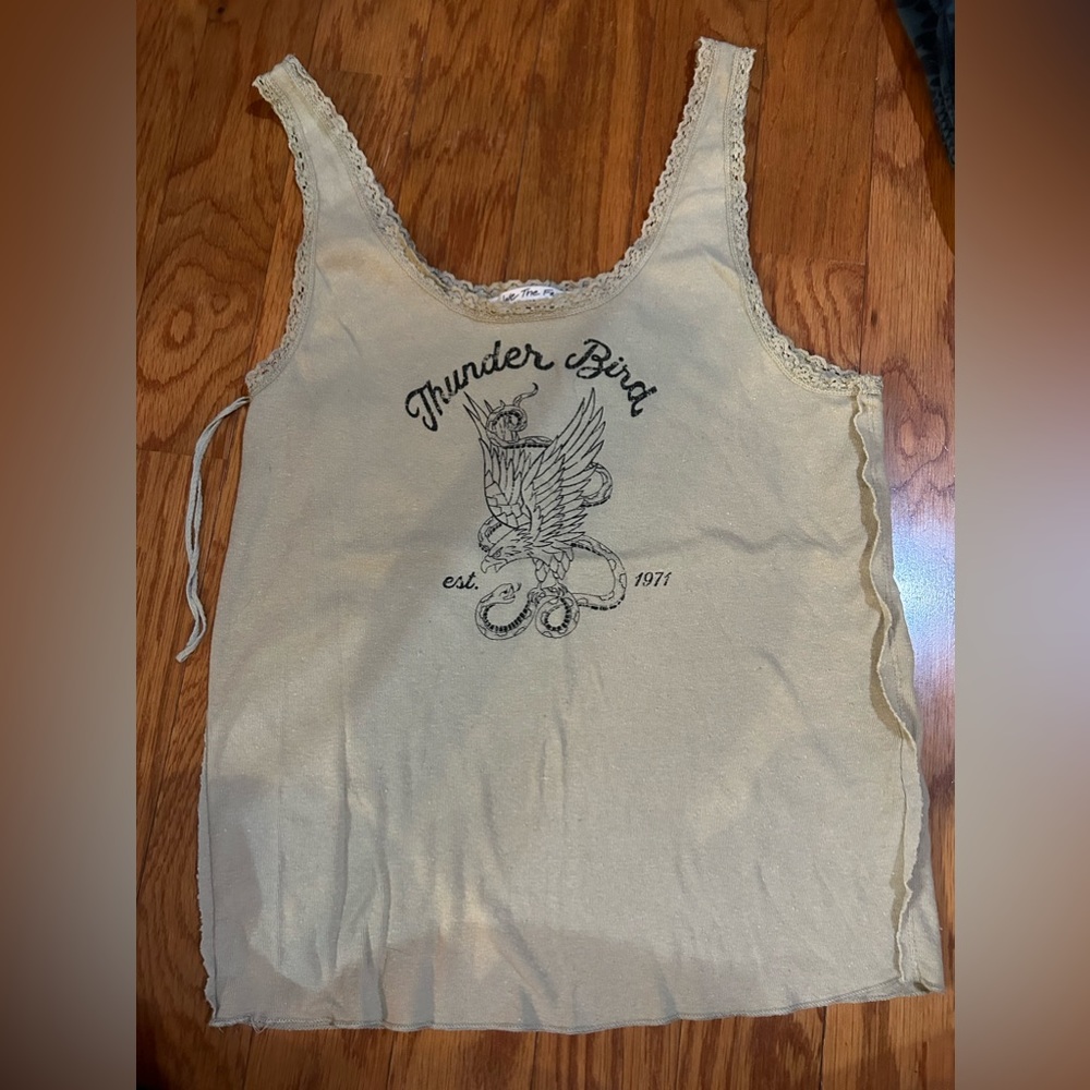 We the Free People thunder bird tank top Large
